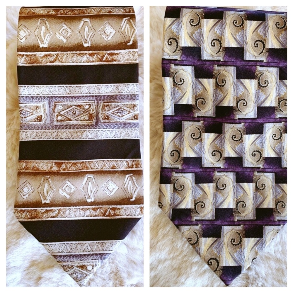 2-for-1 Pierre Cardin Silk Ties 🔝👍